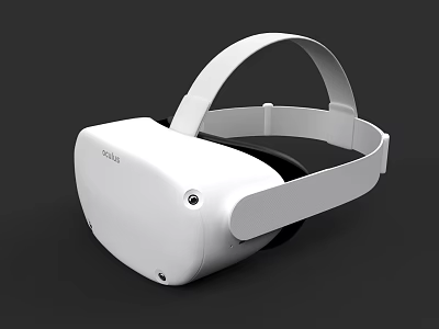 Smart Machine VR Headset with Comfortable Design High Definition Display and Immersive Experience 3d model