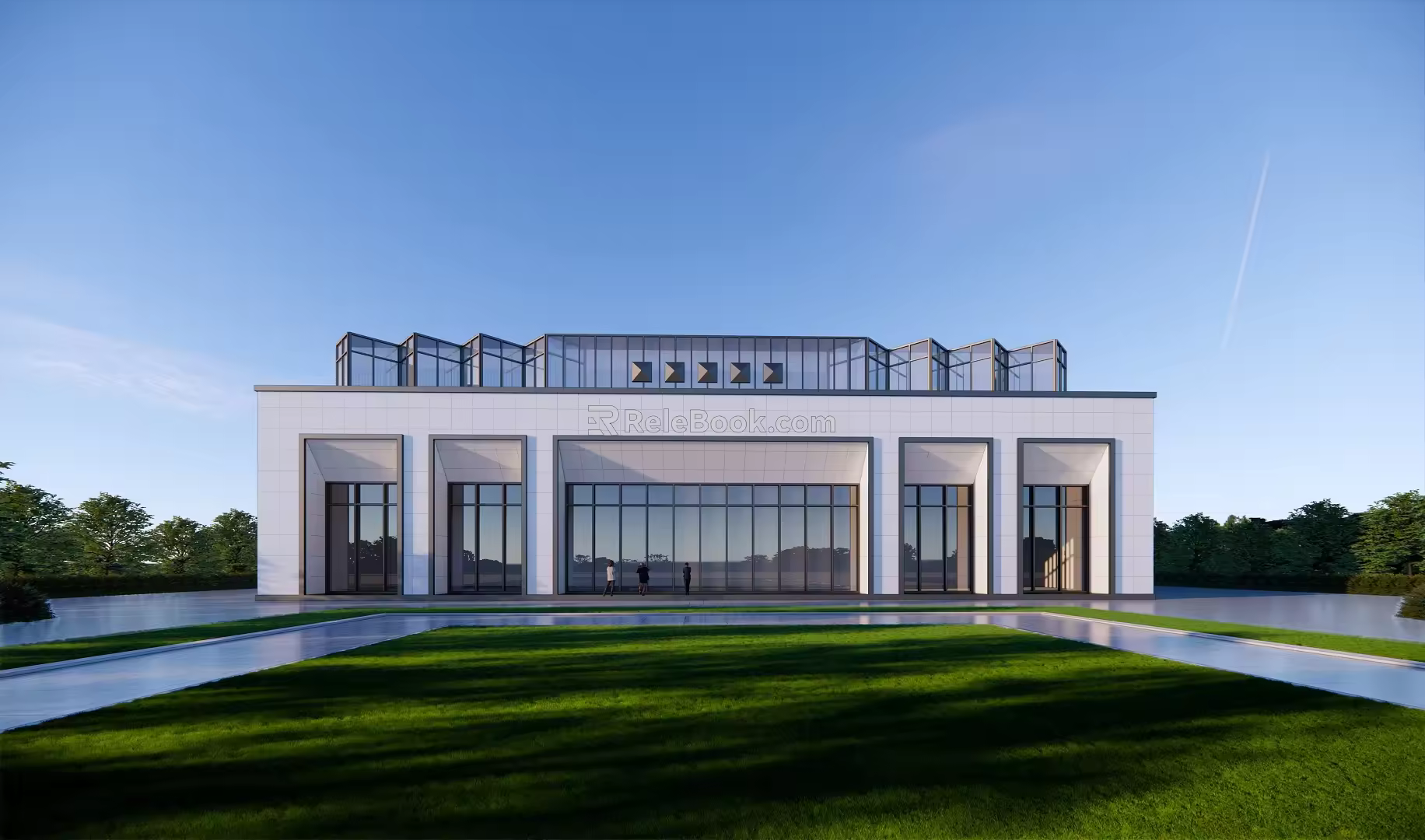 Modern Activity Center 3d model