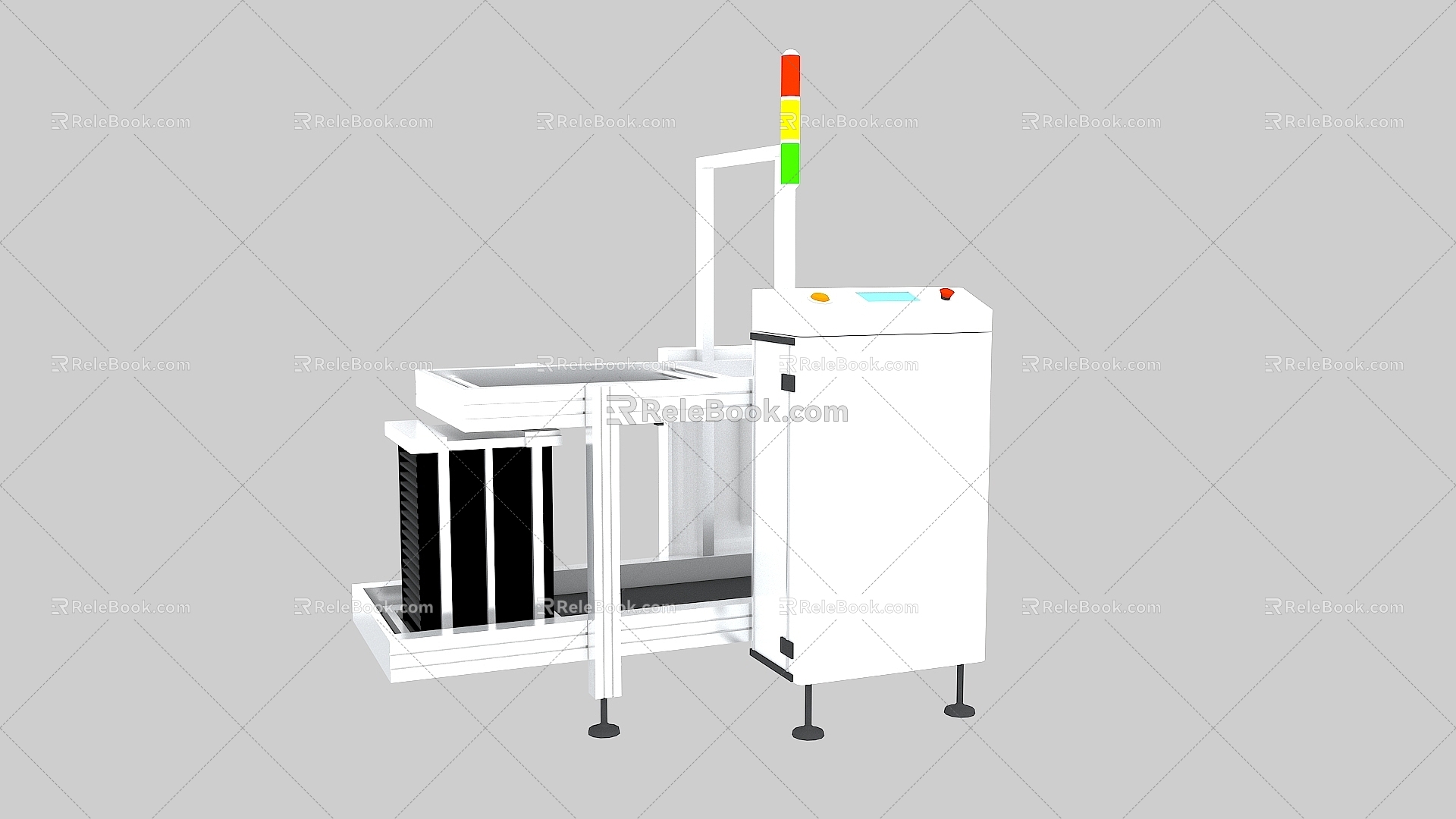 On-board virtual simulation demo animation SMT 3d model