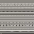Various Gypsum Cornice Designs with Classic Ornate Patterns for Interior Decoration