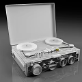 Voice Recorder Vintage Recording Equipment Voice Recorder 3d model