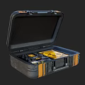 Portable Commercial Satellite Dish Equipment With Tripod Stand And Tool Case