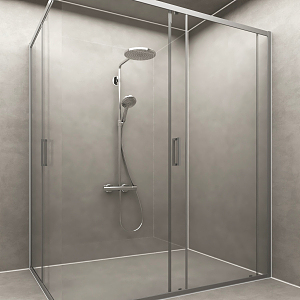 Modern shower room 3d model