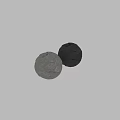 White Decorative Wall Component Featuring Rough Textured Surface For Interior Design