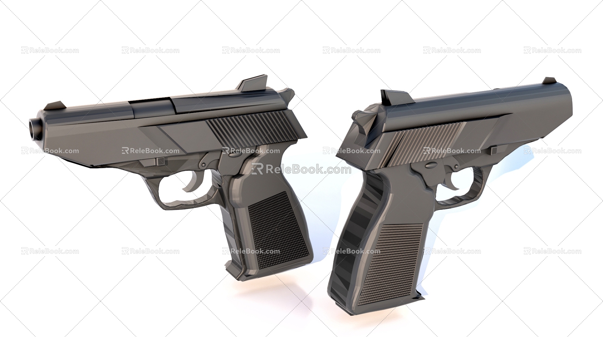 pistol weapon model