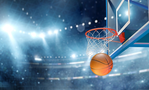 Modern Basketball Venues Enterprise Commercial 3d model