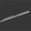 Shiny Stainless Steel Kitchen Knife With Smooth Blade For Daily Household Use