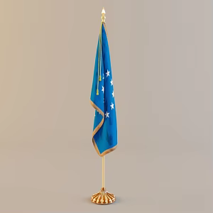 Flag 3d model