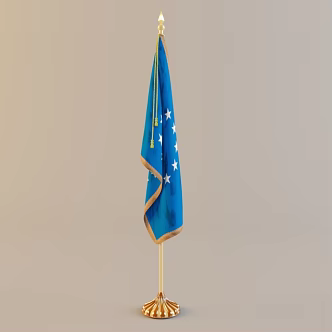 Flag 3d model