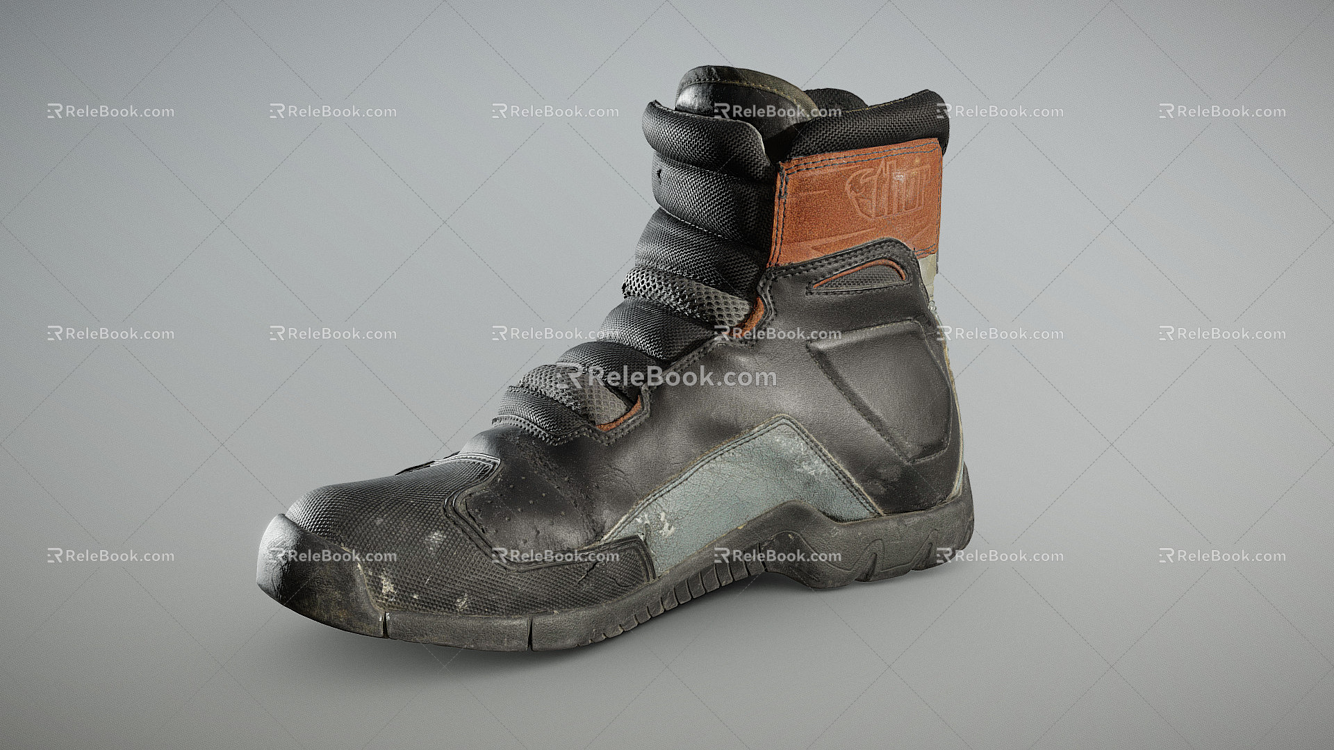 Modern sneaker 3d model