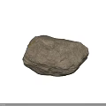 Natural Textured Rock Formation Stone in Grayish Brown Color with Rough Surface