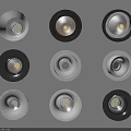 Modern Downlights And Spotlights With Various Color Options And Sleek Designs