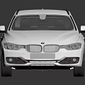 White BMW Estate Car With Black Roof Rails Sleek Lines And Modern Design