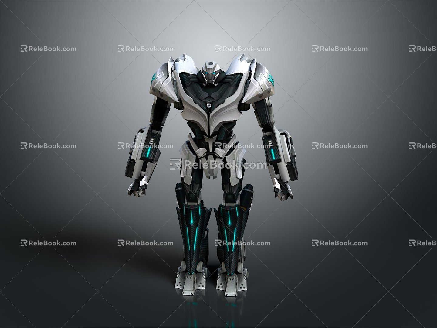 Mech Warrior Mech Soldier Machine Battlearm Mechanical Battlearm Machine Fighter Robot 3d model