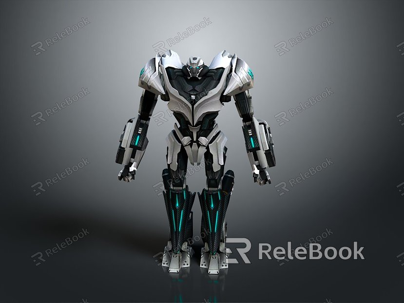 Mech Warrior Mech Soldier Machine Battlearm Mechanical Battlearm Machine Fighter Robot model