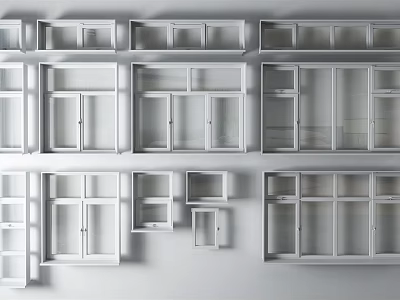 Modern Casement Windows With Various Styles And Energy Efficient Features 3d model