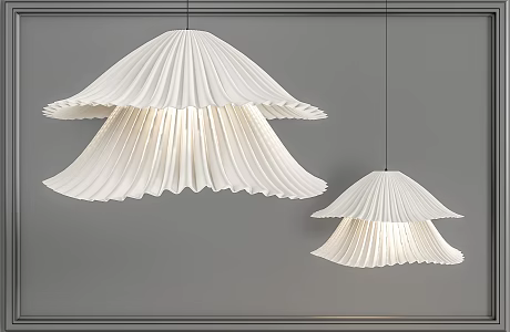 Quiet chandelier 3d model