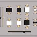 Modern wall lamp 3d model