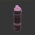 Old Bottle Old Medicine Bottle Empty Bottle Plastic Medicine Bottle Plastic Medicine Bottle Glass Bottle Container 3d model