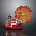 Chronograph Stopwatch Chronograph Realistic 3d model