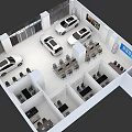 4S Automobile Service Center With Used Car Sales Evaluation Insurance And Vehicle