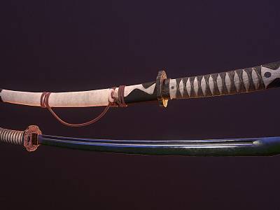 Modern Samurai Swords model