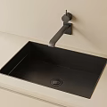 modern bathroom wash basin counter basin 3d model