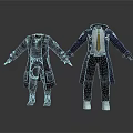 Men Wearing Black And Dark Blue Long Coats With Different Innerwear And Footwear