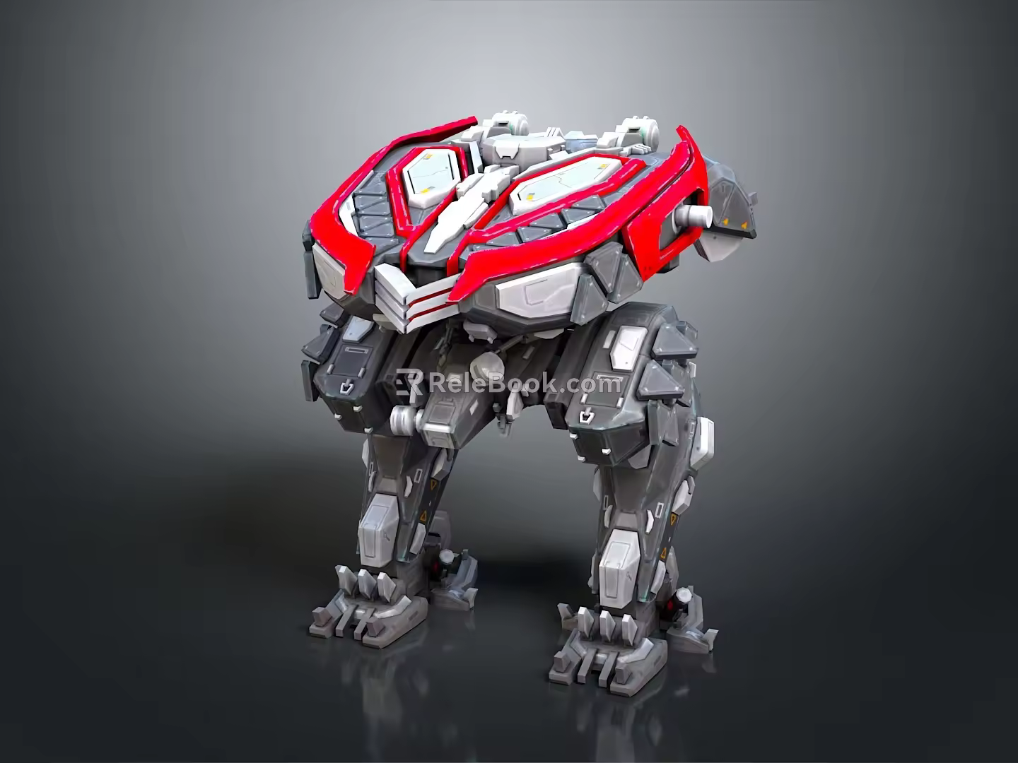 Mech Warrior Mech Soldier Machine Battlearm Mechanical Battlearm Machine Fighter Robot 3d model