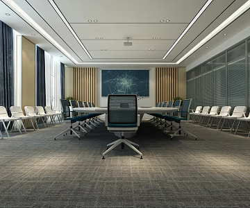 Modern Meeting Room Company Meeting Room 3d model