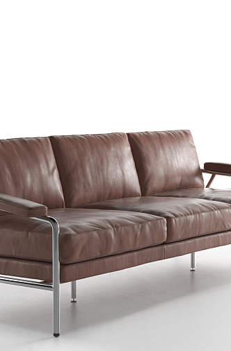 Three-seat sofa 3d model