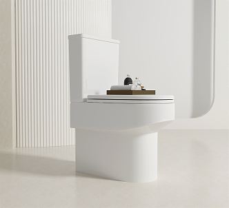 Modern toilet 3d model