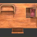 Elegant Classic Wooden Writing Desk With Drawers And Storage Compartments