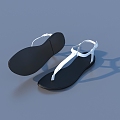 Shoes Sandals Shoes 3d model