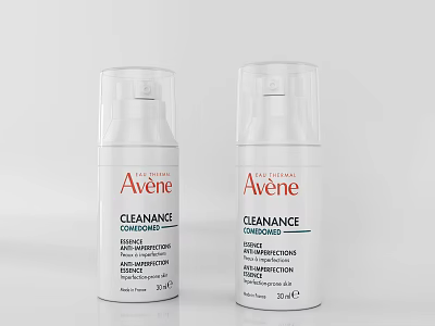 Avene Cleanance Cleansing Gel For Acne Prone Skin 200 mL Size 3d model