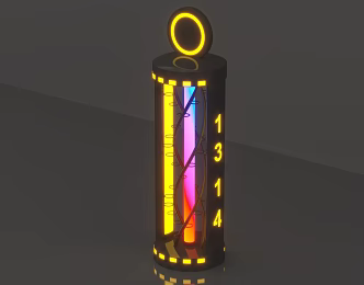 Model Bar Cocktail Rack 3d model