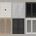 Different Styles And Colors Of Window Shutters For Home Interior Design