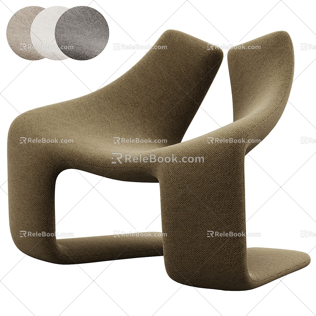 armchair zen 3d model