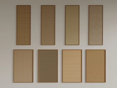 Various Designed Wardrobe Doors For Home Use 3d model