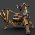 Robot Industrial Robot Killer Robot 3d model