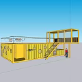 INDUSTRIAL LOFT STATION 3d model