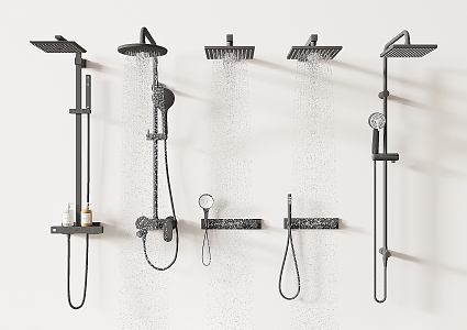 Modern Shower 3d model