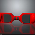 Red Hoverboard Daily Use Product With Modern Sleek Foot Pedals
