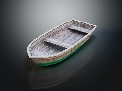 Modern Boat Small Boat Fishing Boat Speedboat model