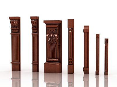 Jane's Roman Column 3d model