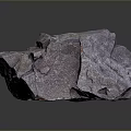 Rock Block Rock Block Rock Specimen Boulder Big Stone Block Rock Stratum Rock Stratum Rock Stratum Rock 3d model