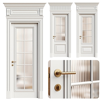 Interior Door Entry Door 3d model