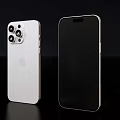 Sleek Smartphones With Front And Back View Multiple Camera Setup And Smooth Display Design
