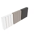 Modern White Wardrobe Design With Gold Handles And Multiple Doors Drawers