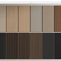 Modern Wall Panels With Various Wood Finishes And Color Options
